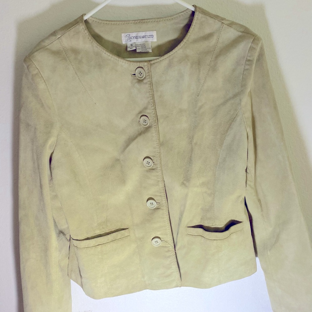 Green Vintage Ilyse Hart Jacket